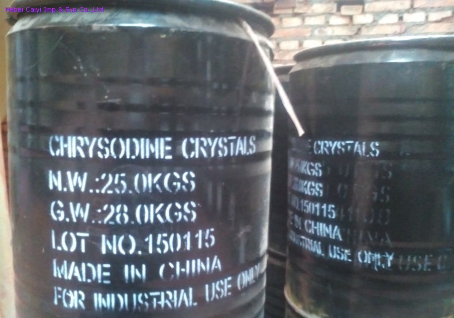 Chrysoidine crystals